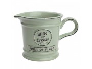 Pride of Place Milk / Cream Jug OLD GREEN (D13.5cm x D9cm x H9cm)